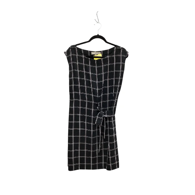 Dress Work By Loft In Black & White, Size: M