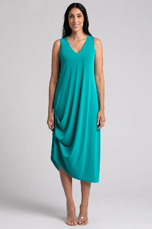 Sleeveless Drama Dress | Gem