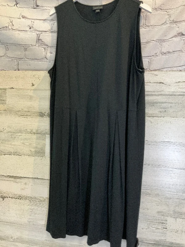 Black Dress Casual Midi J. Jill, Size Xl