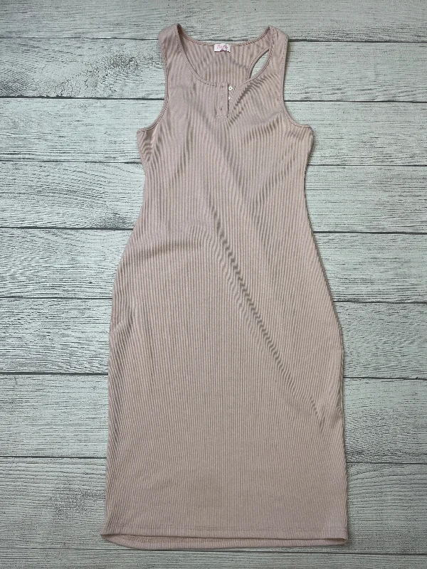 Dusty Pink Dress Casual Maxi Pink Lily, Size 2x