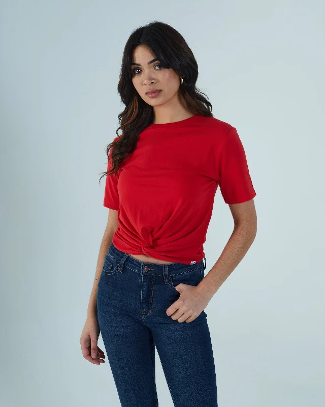 Greer Tee True Red