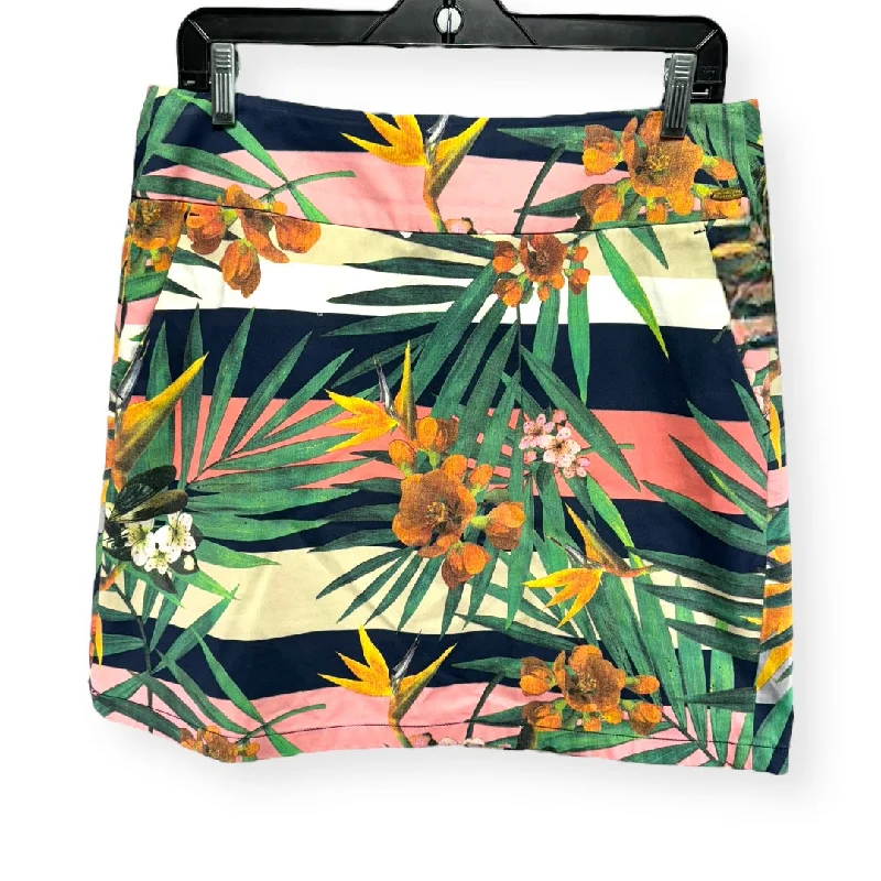 Tropical Print Skirt Mini & Short Mcgregor, Size 6