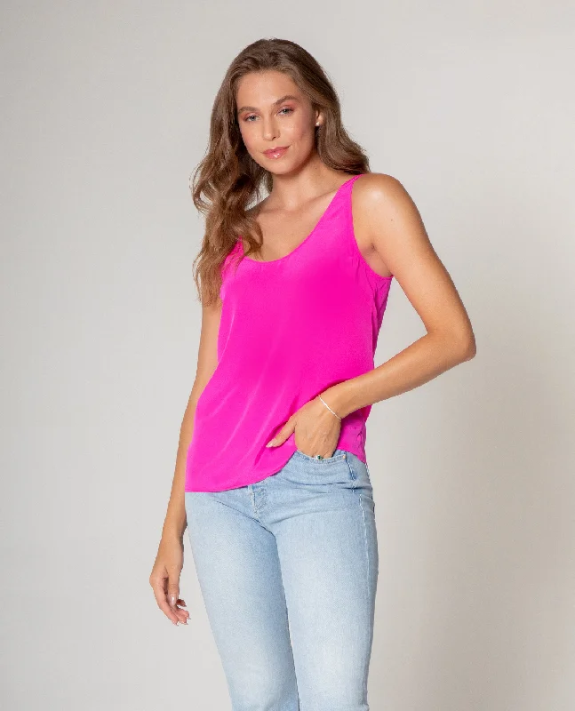 Alexa Top - Peony Pink