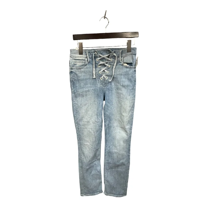 Jeans Boot Cut By Mother In Blue Denim, Size: 2