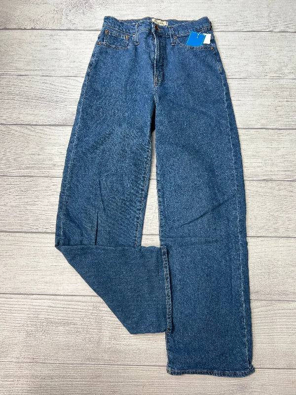 Jeans Wide Leg By Madewell In Blue, Size: 6