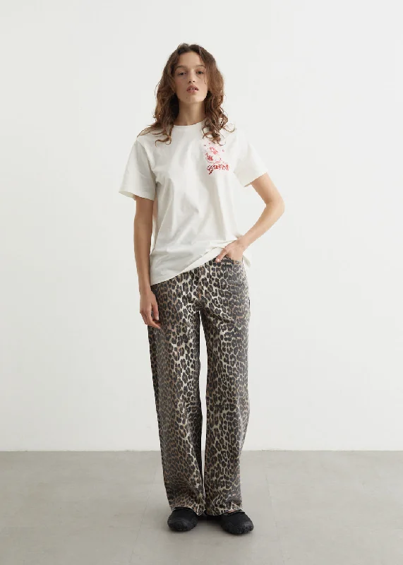 Leopard Print Izey Jeans